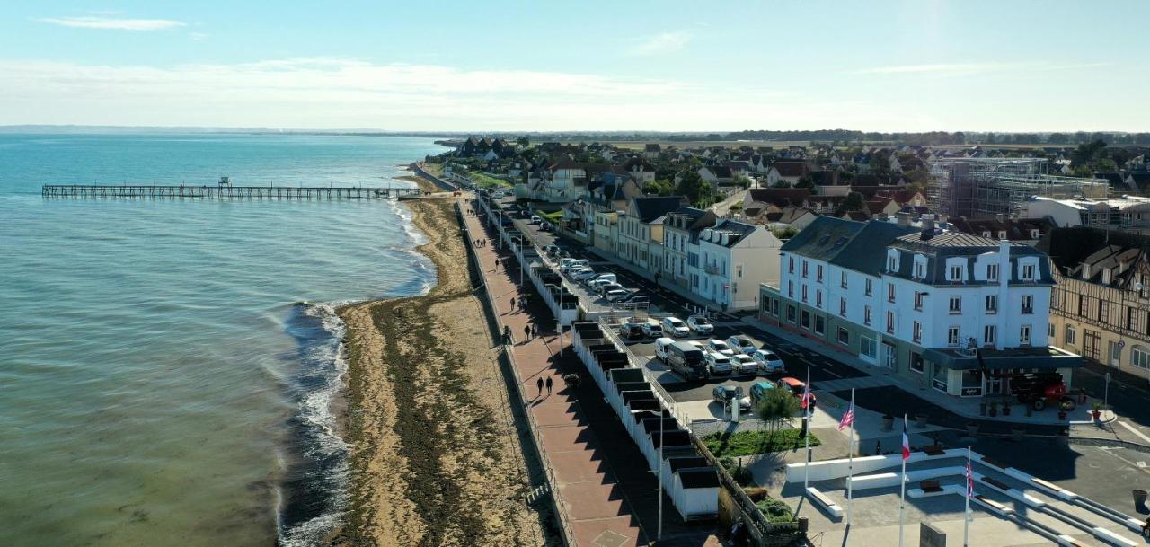 Beau Rivage Hotel-Restaurant Luc-sur-Mer Exterior foto